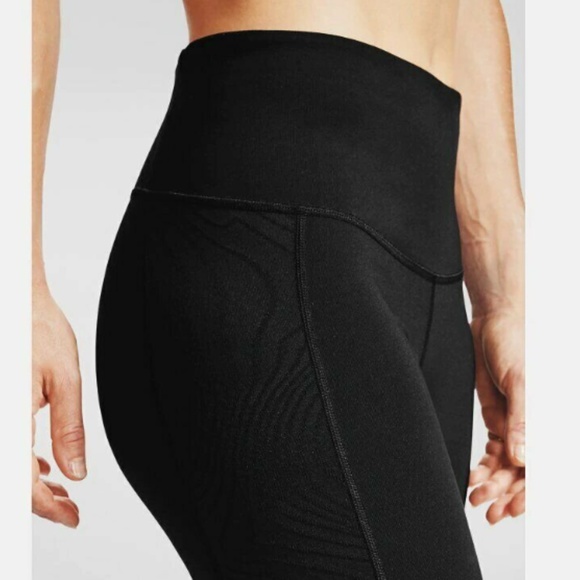 Under Armour ColdGear Rush Jacquard Leggings 1356392 001 Size Small NWT - Picture 2 of 11